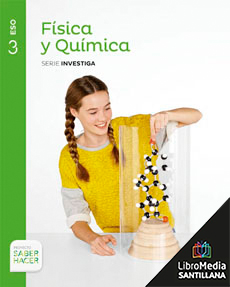 Book cover LM PLAT Alumno Física y Química Investiga 3 ESO Saber Hacer ED 5.0