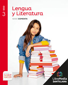 Book cover LM PLAT Alumno Lengua y Literatura Comenta 3 ESO Saber Hacer Canarias ED 5.0