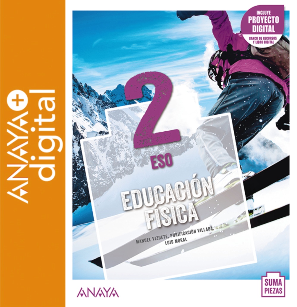 Portada del Libro Educación Física 2º ESO