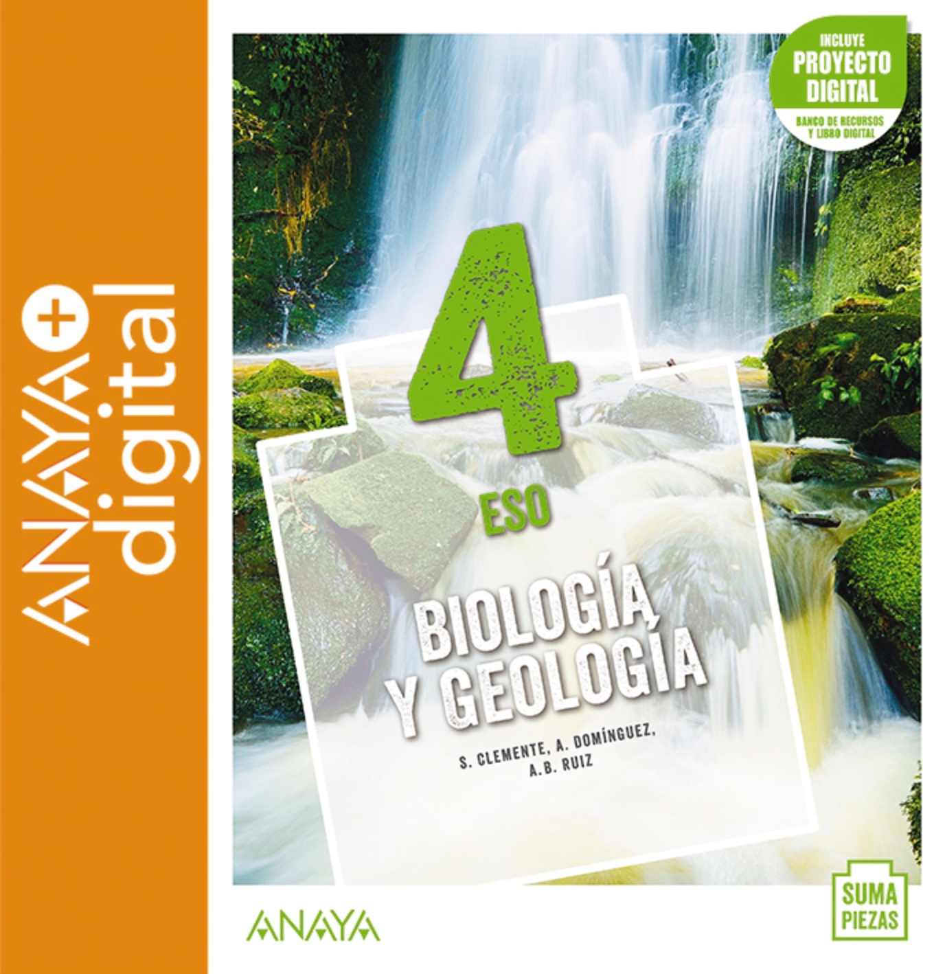 Portada del Libro Biología y Geología 4ESO. Andalucía