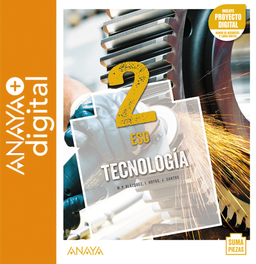 Portada del Libro Tecnología 2. ESO