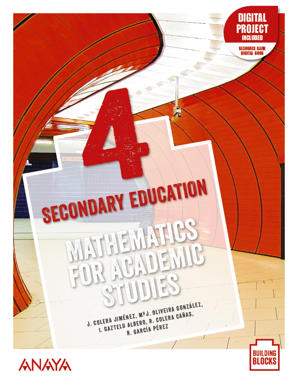 Portada del Libro Mathematics for Academic Studies 4.