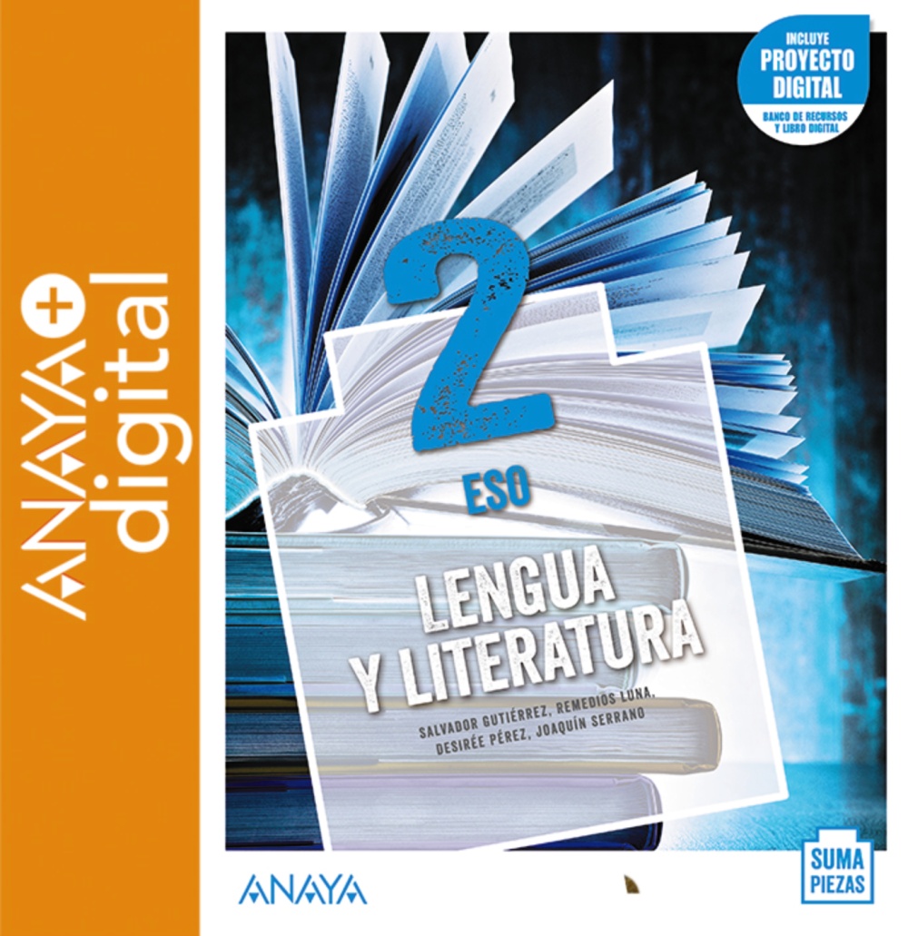 Portada del Libro Lengua 2 ESO MEC