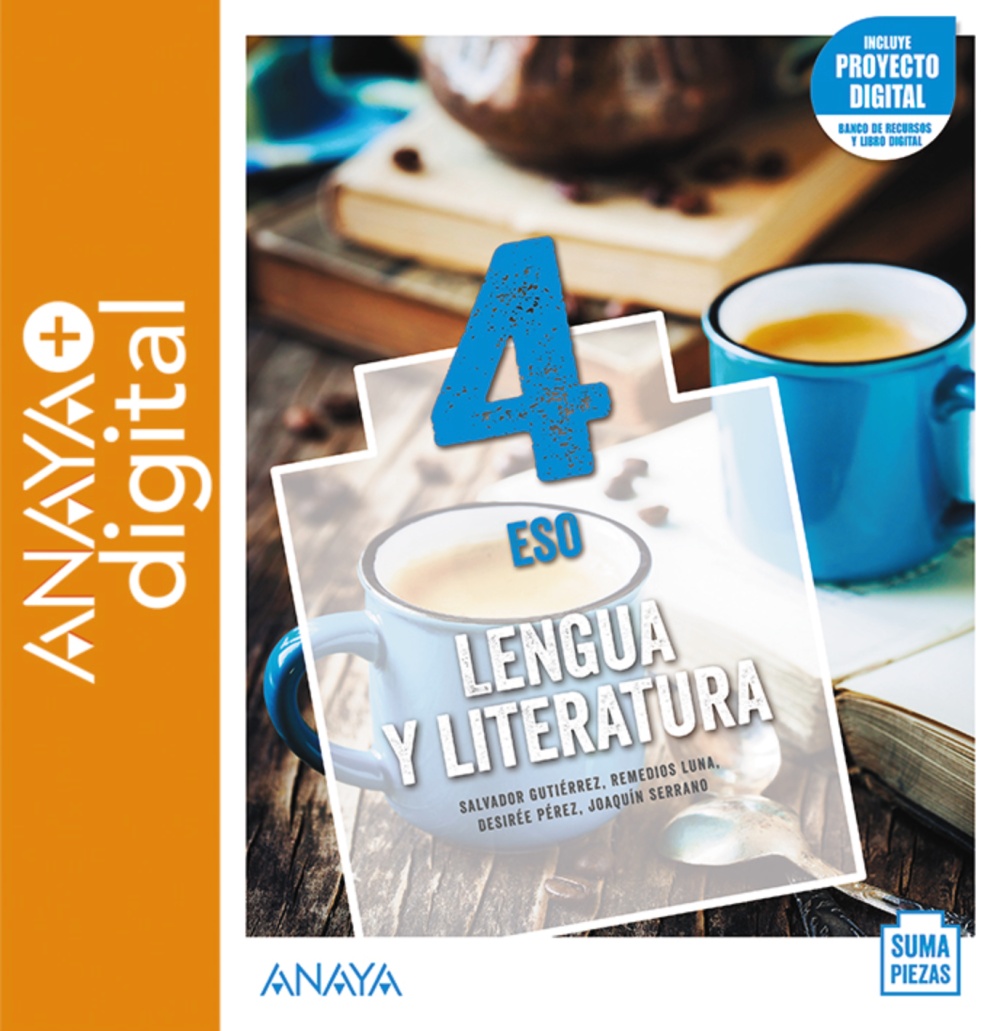 Portada del Libro Lengua 4 ESO MEC