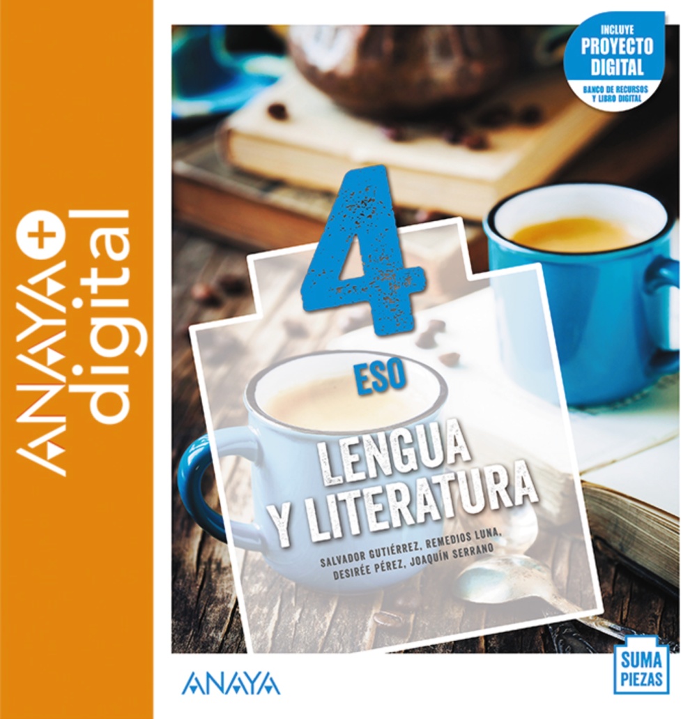 Portada del Libro Lengua 4 ESO AND