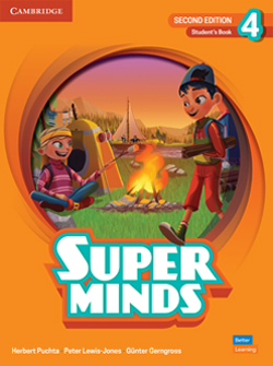 Book cover Super Minds 2ed L4 Student's Book Interactive version