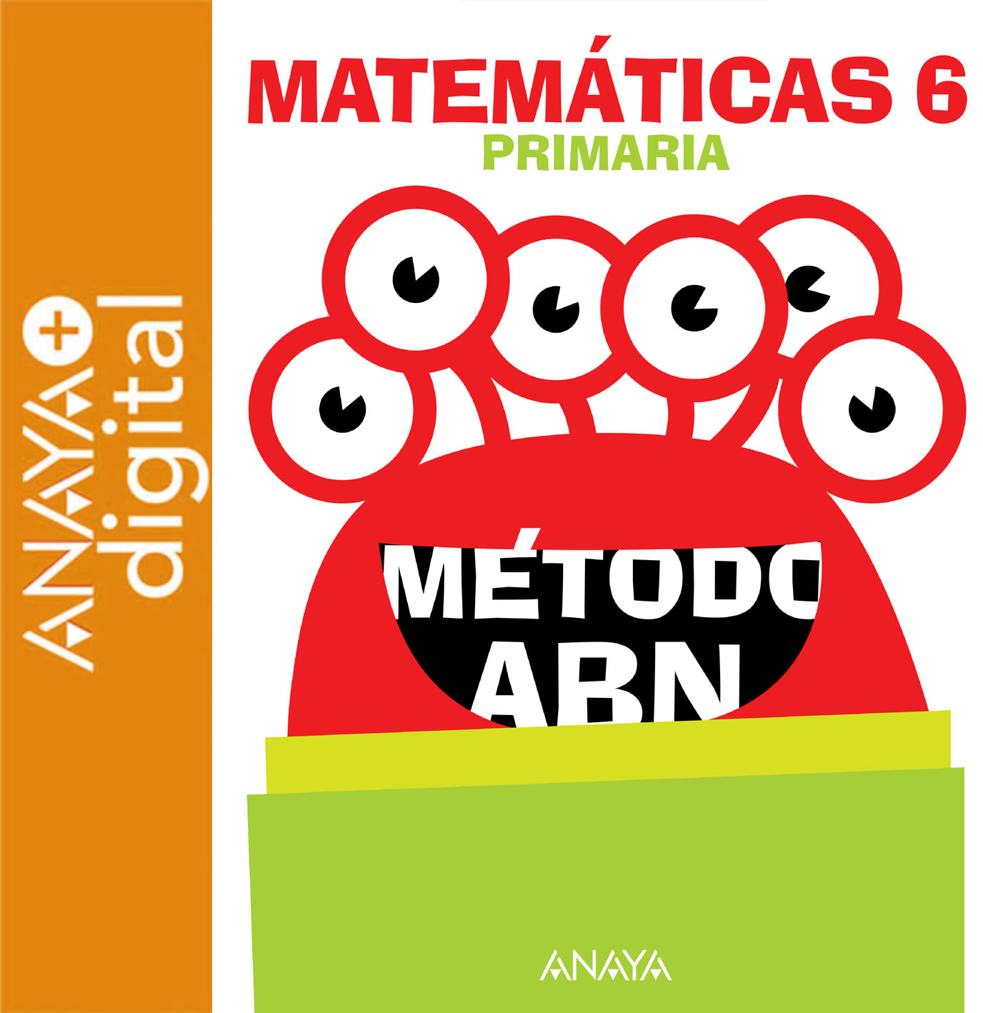 Book cover Matemáticas 6. Método ABN. Primaria. Anaya + Digital