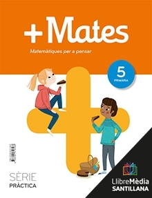 Book cover LM PLAT Alumne + Mates Sèrie Pràctica 5 Primària Voramar