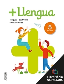 Book cover LM PLAT Alumne + Llengua Sèrie Pràctica 5 Primària Voramar