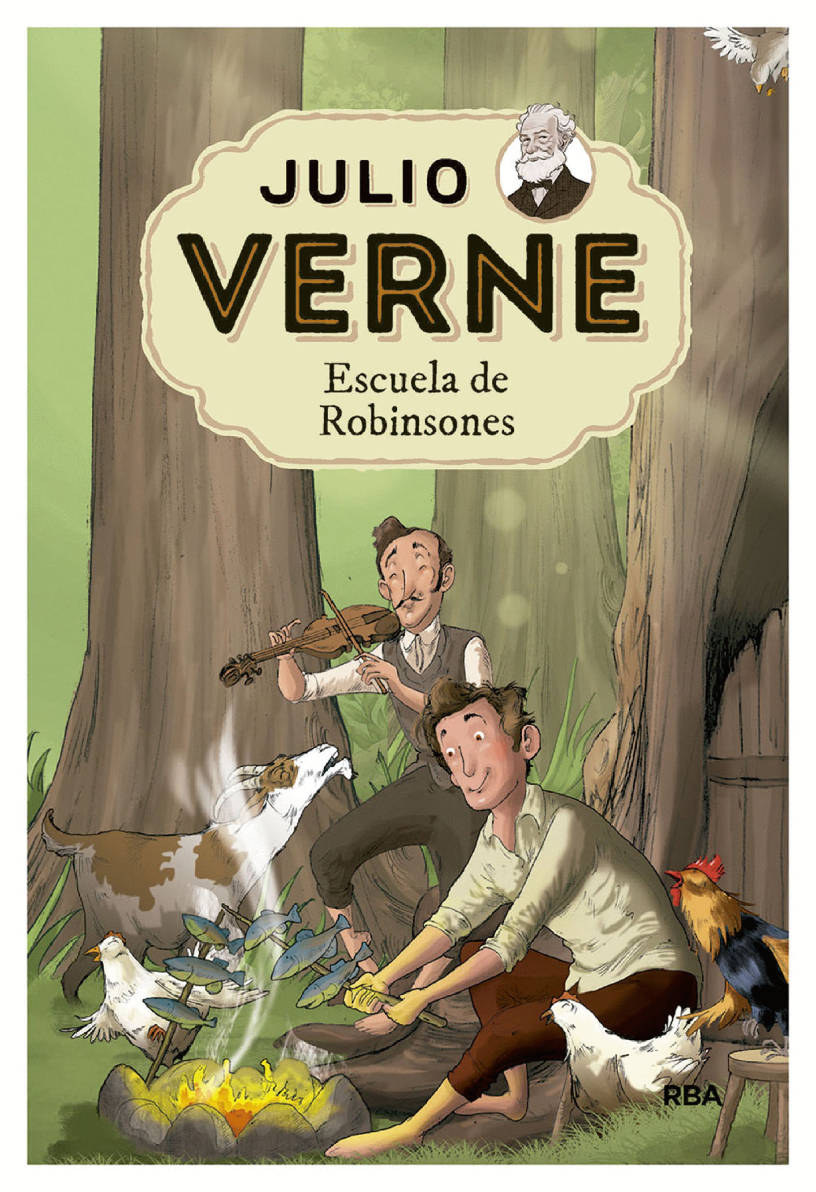 Julio Verne - Escuela de Robinsones (edición actualizada, ilustrada y adaptada)