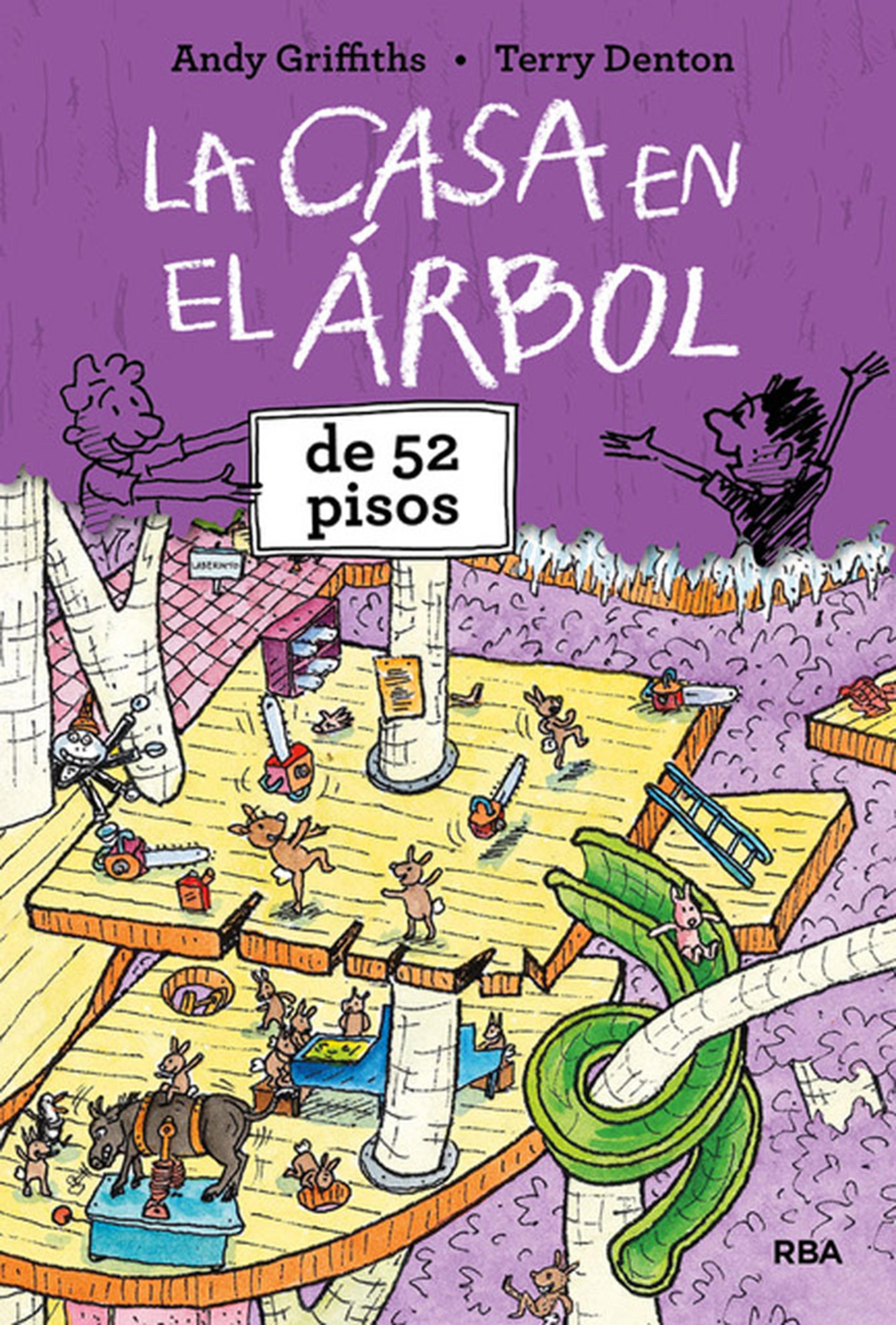Book cover La casa en el árbol de 52 pisos (La casa en el árbol 4)