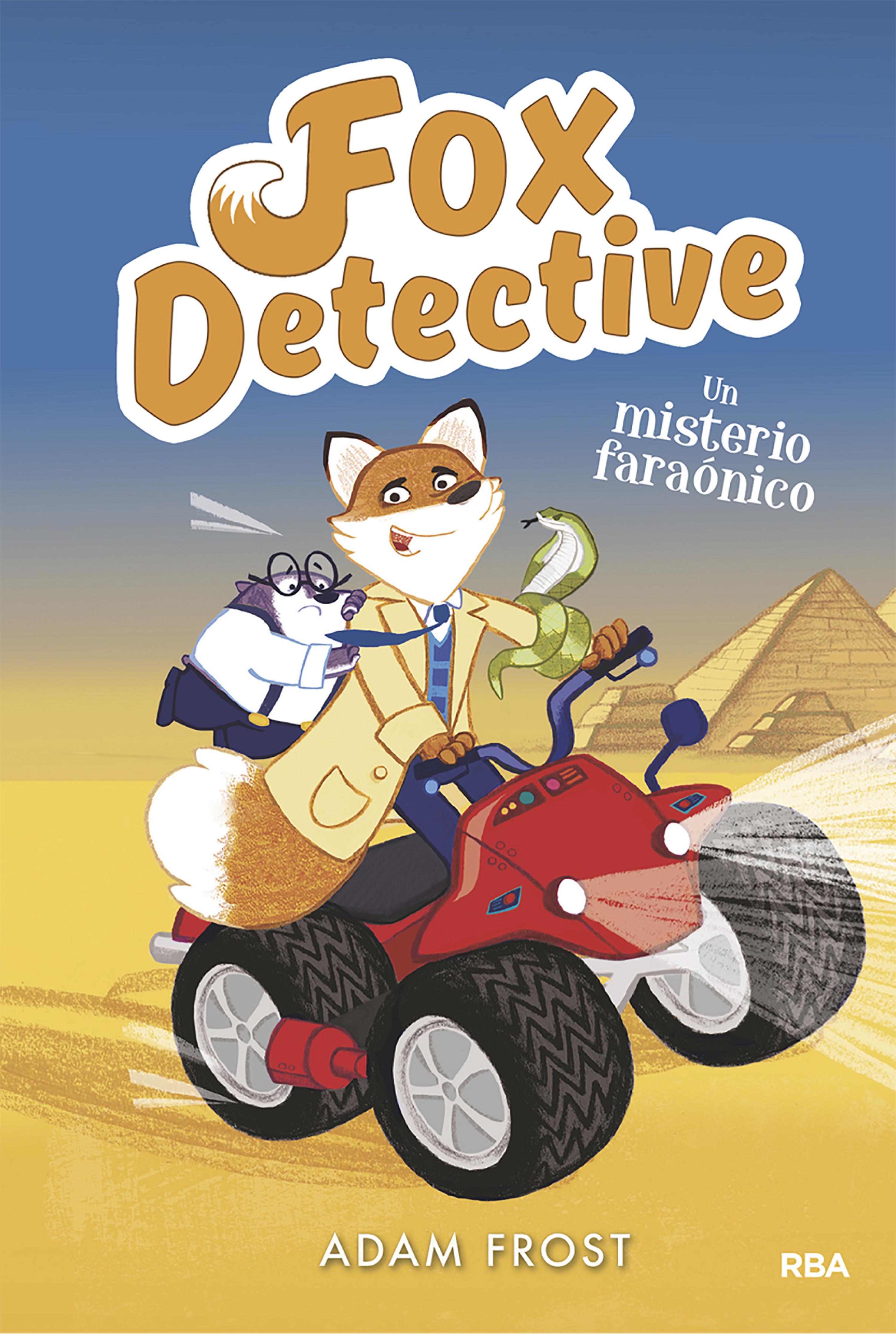 Book cover Un misterio faraónico (Fox Detective 6)