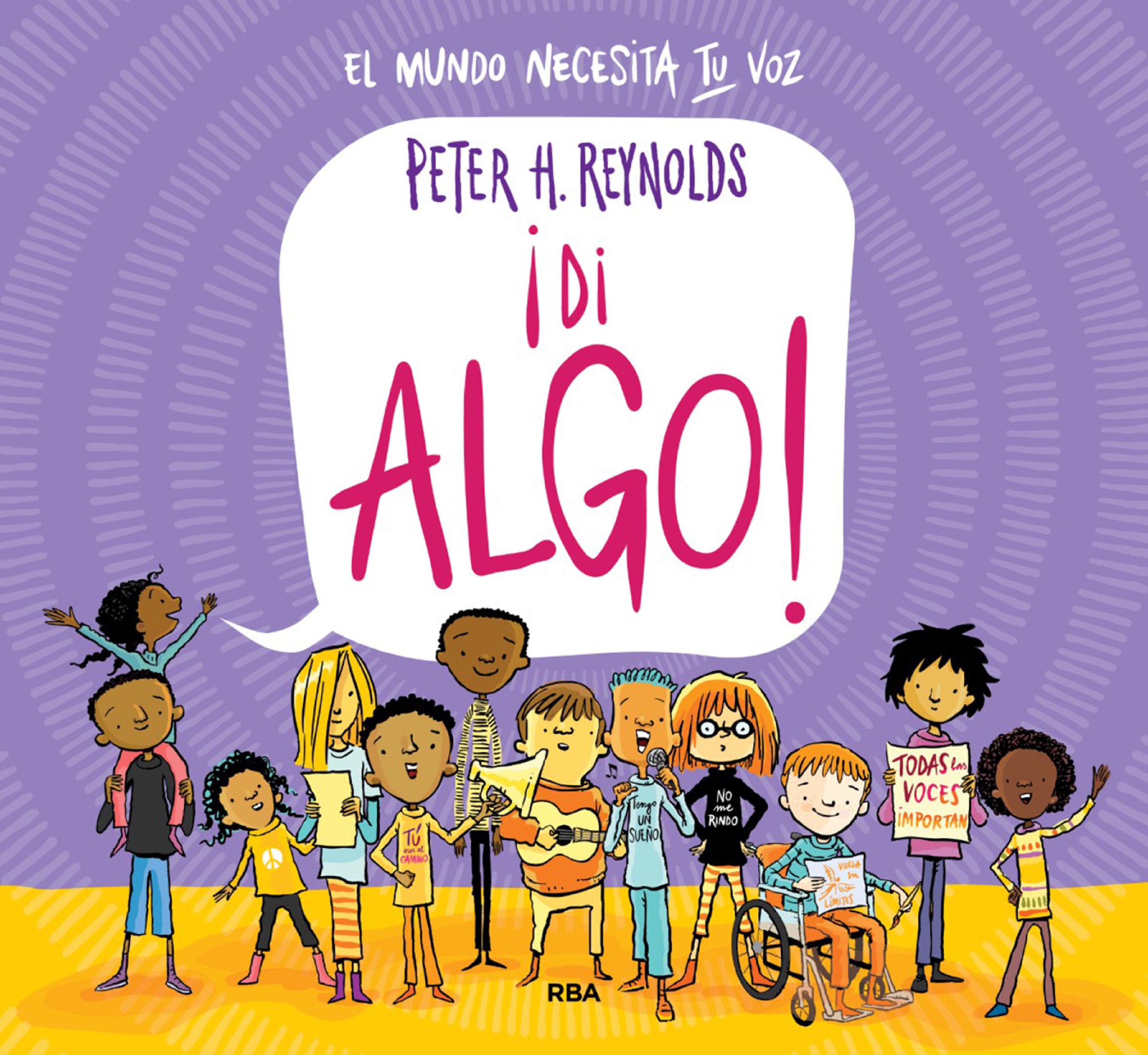 Book cover ¡Di algo!