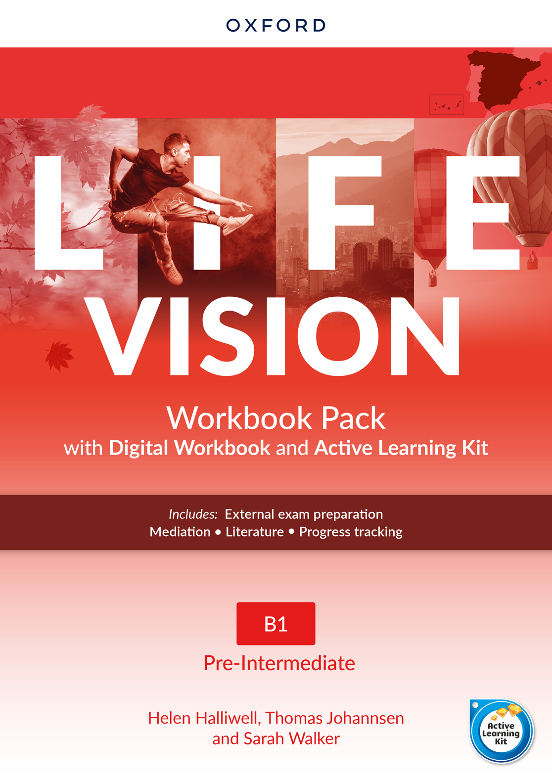 Book cover Life Vision Pre-Intermediate Digital WB + Active Learning Kit