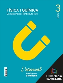 Book cover LDB PLAT Alumne L´essencial Física i Química 3 ESO Grup