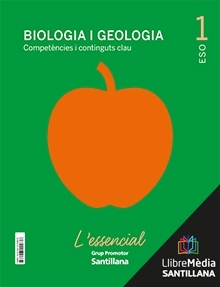 Book cover LDB PLAT Alumne L´essencial Biologia i Geologia 1 ESO Grup