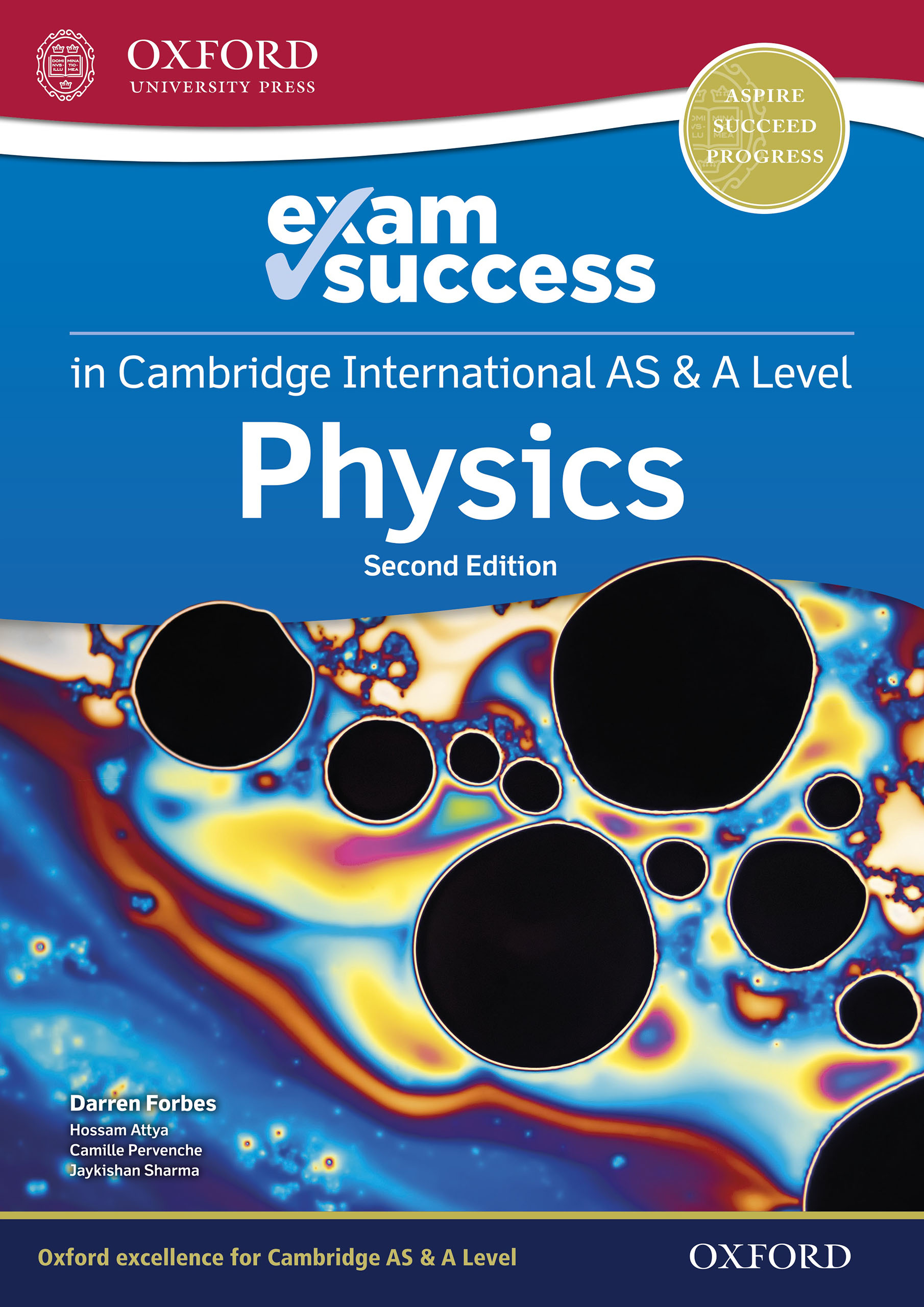 Book cover Exam Success. Physics. 2nd Ed. Cambridge International AS & A Level