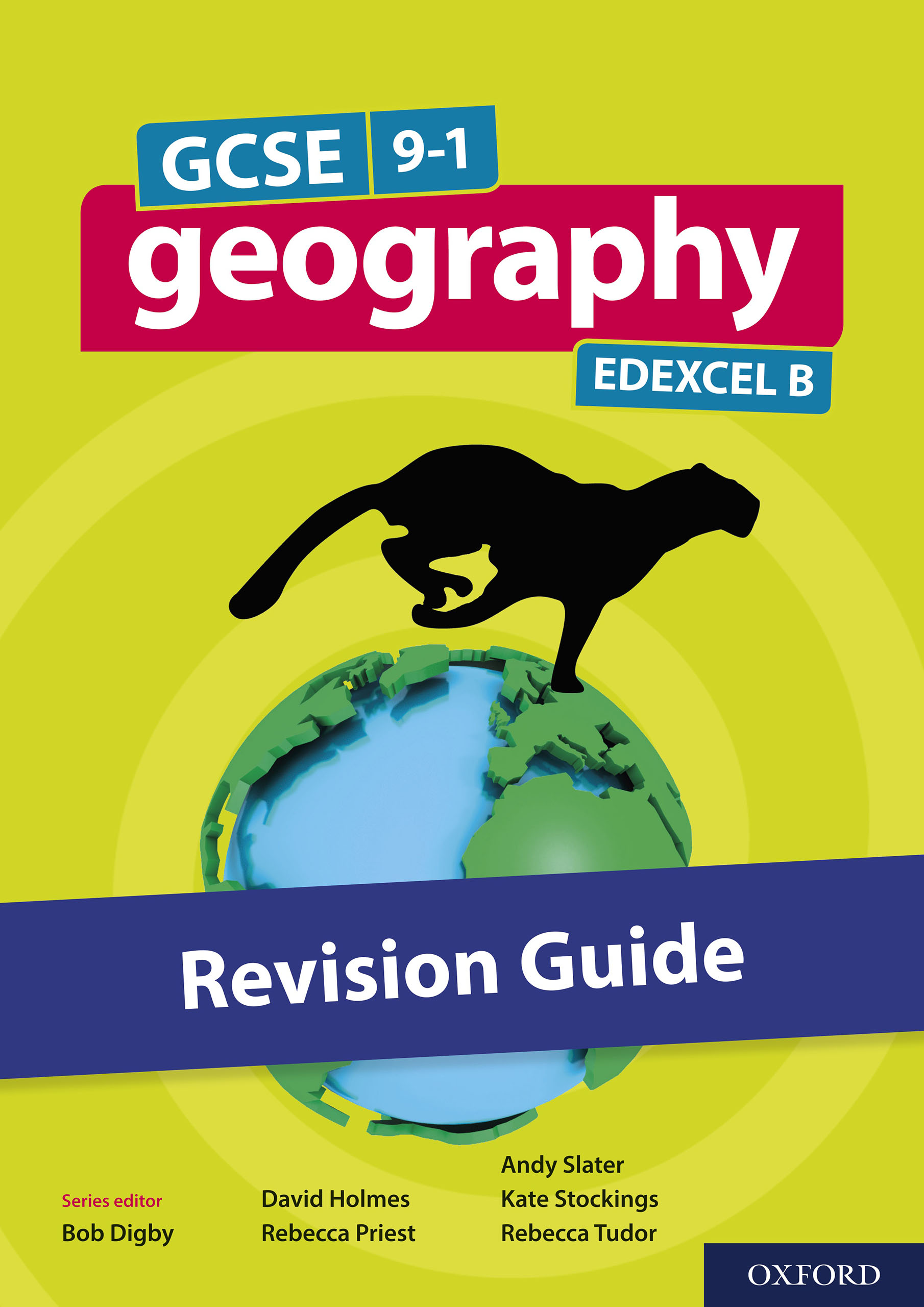 Book cover GCSE 9-1. Geography. Revision Guide. EDEXCEL B