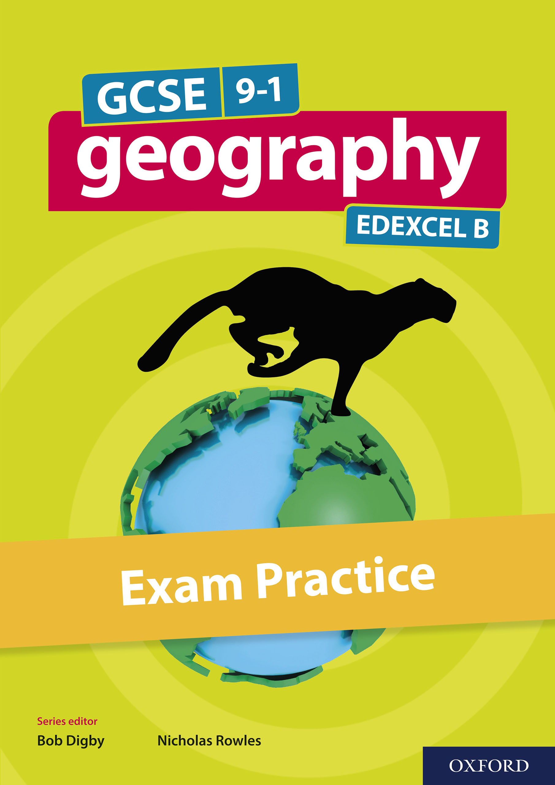 Book cover GCSE 9-1. Geography. Exam Practice. EDEXCEL B