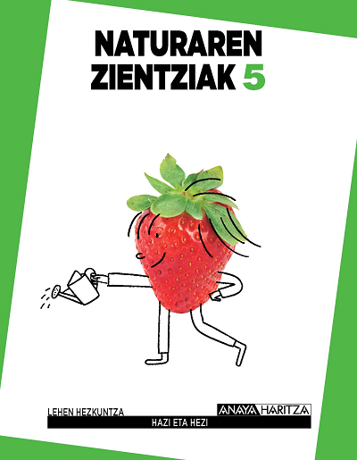 Book cover Naturaren zientziak 5 Euskadi