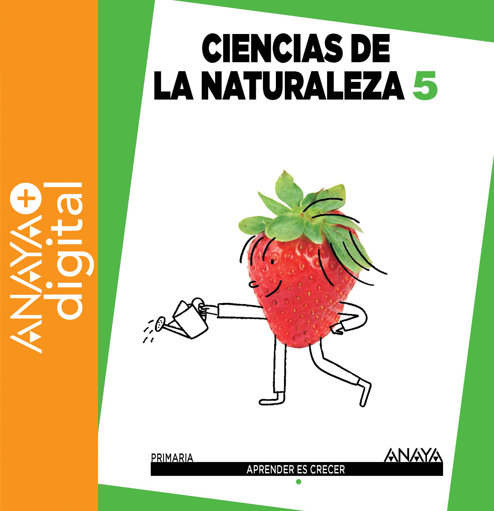 Book cover Ciencias de la Naturaleza 5  ANAYA + Digital