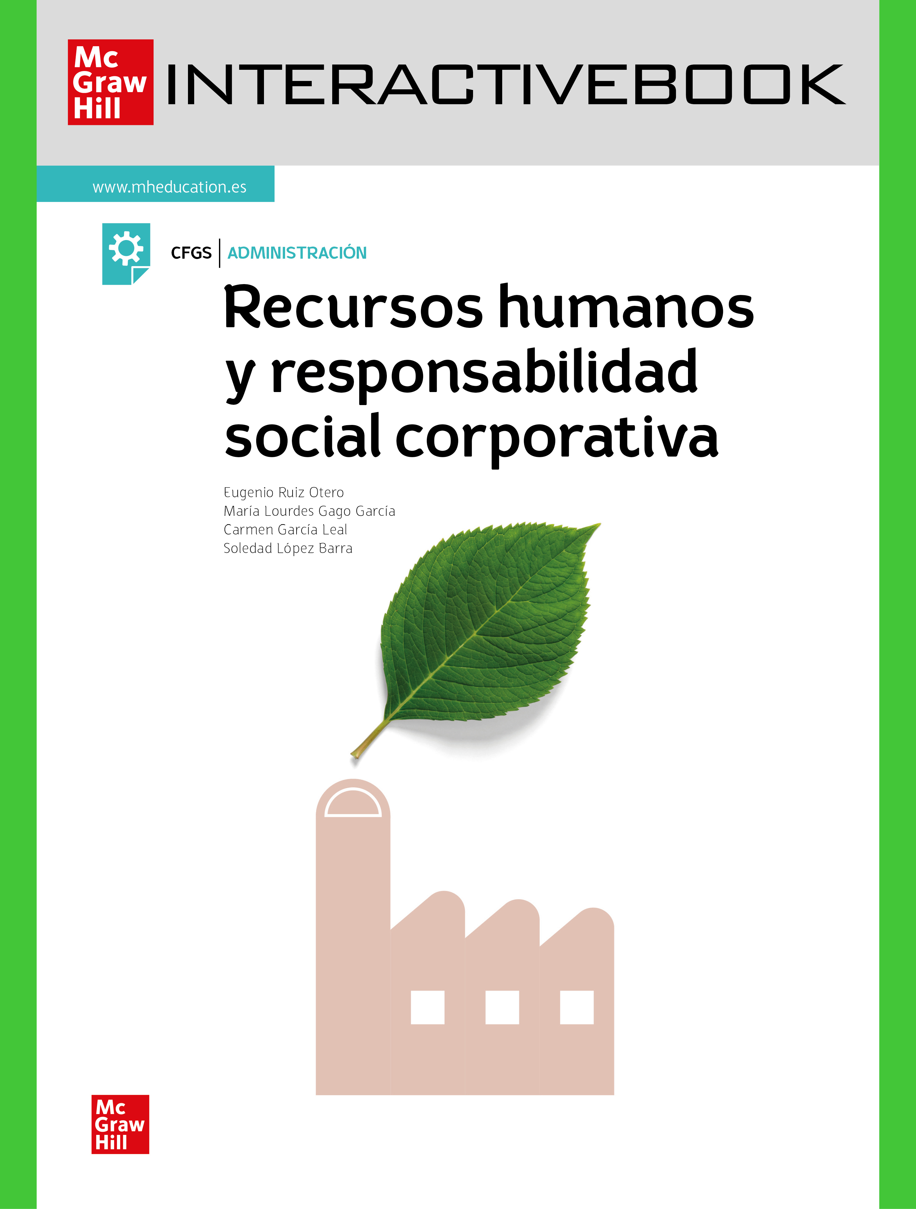 Book cover DIG Recursos humanos y responsabilidad social corporativa