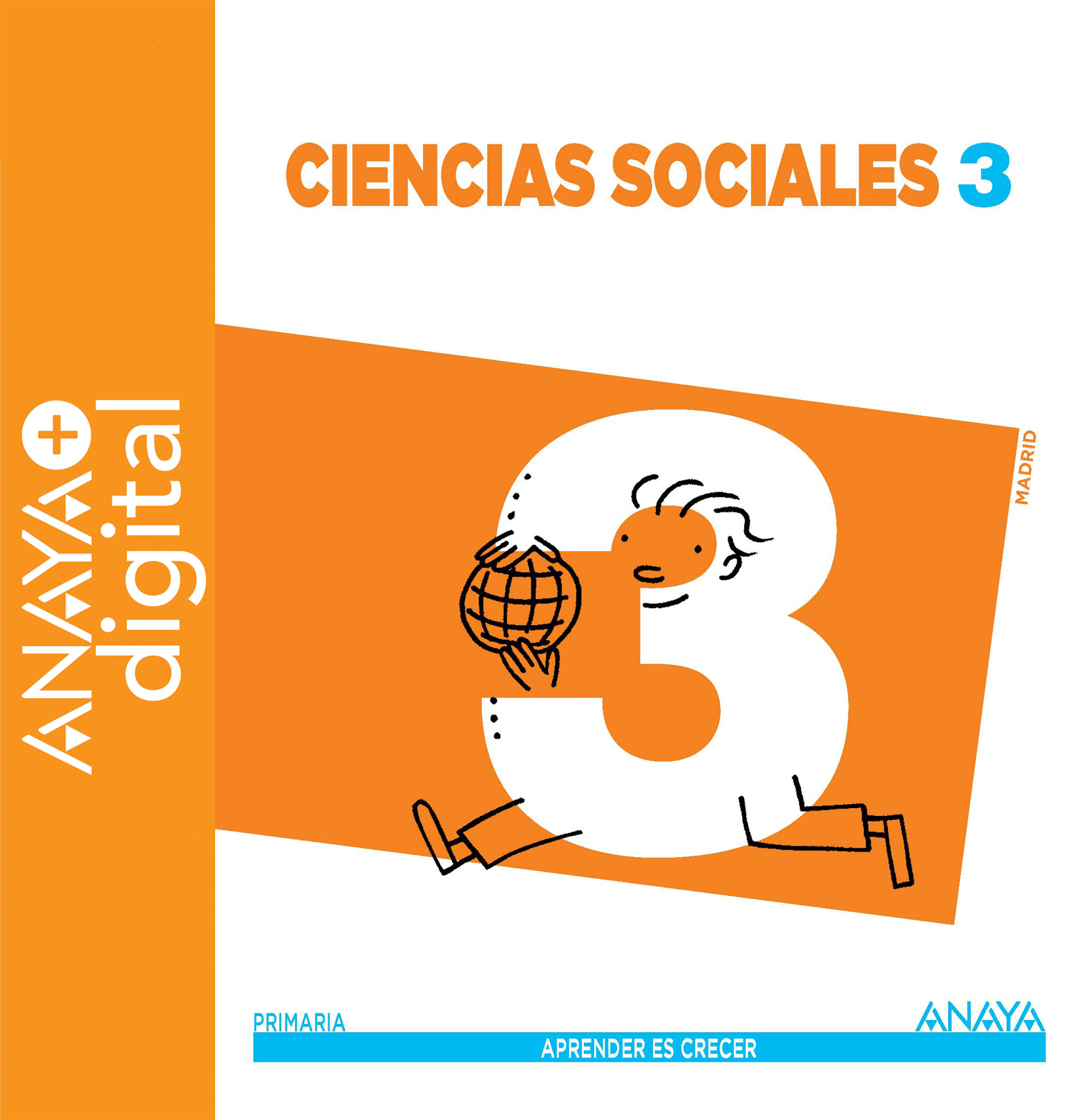 Book cover Ciencias Sociales 3º ANAYA + Digital