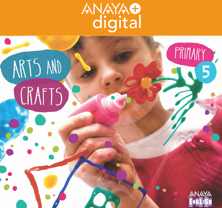 Book cover Arts and Crafts 5º ANAYA + Digital