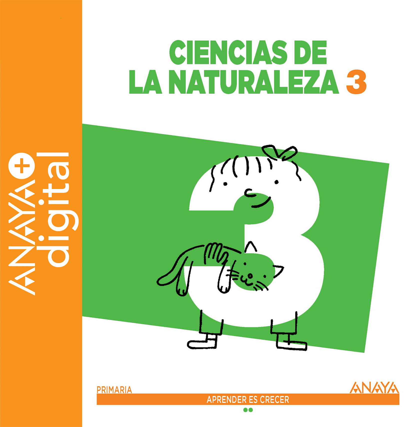 Book cover Ciencias de la Naturaleza 3º ANAYA + Digital