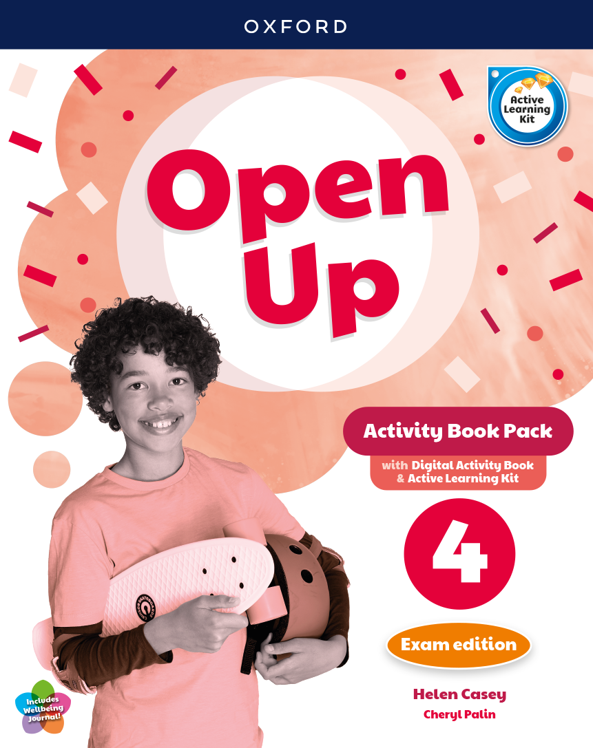 Book cover Open Up Digital Activity Book Exam Edition 4