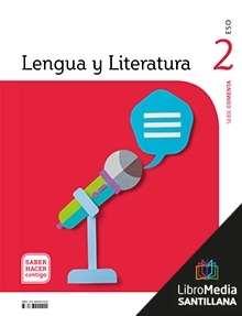 Book cover LM PLAT Alumno Lengua y Literatura 2 ESO Saber Hacer Contigo