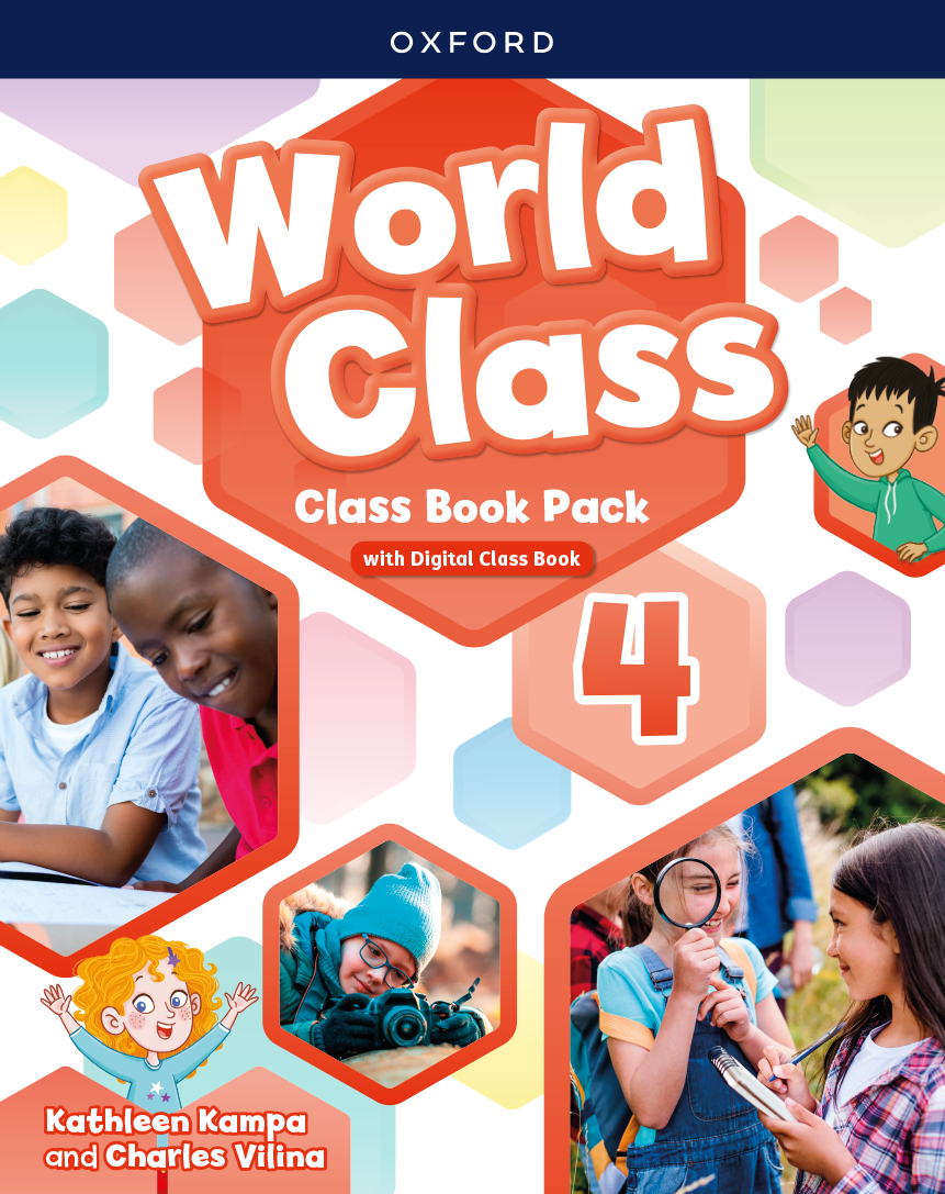 Book cover World Class Digital Class Book 4