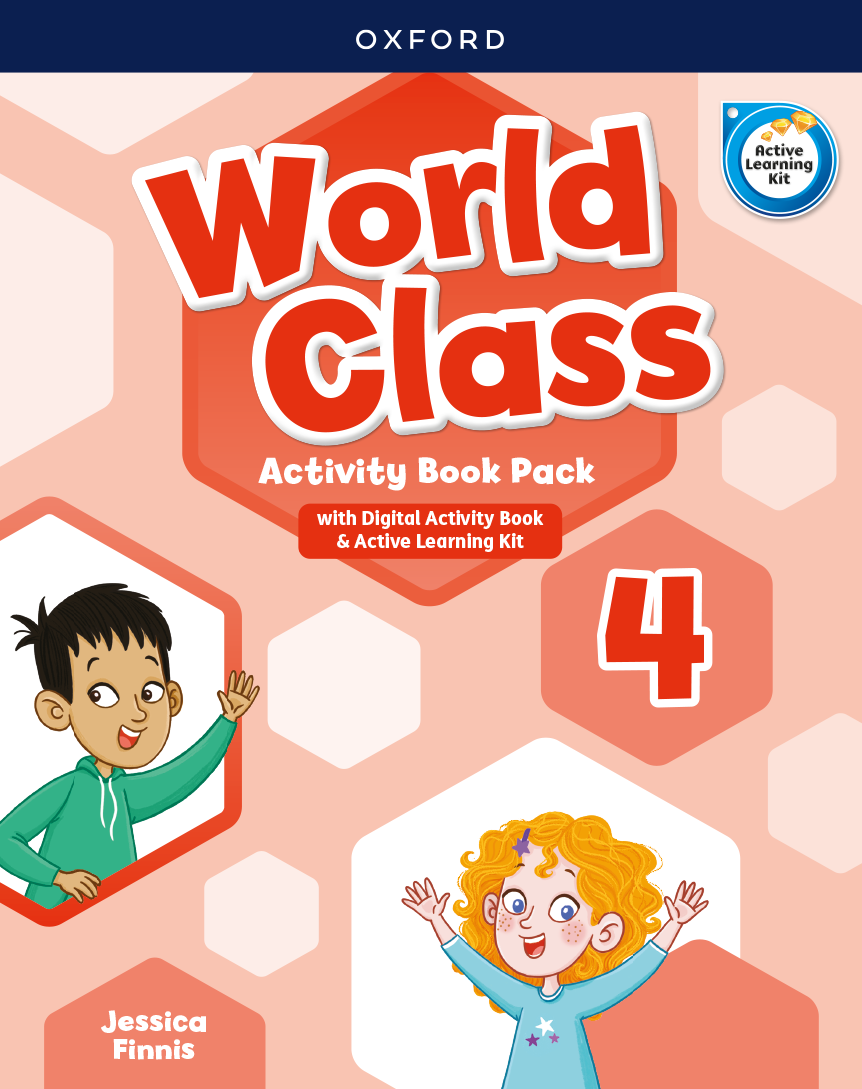 Book cover World Class Digital Activity Book 4