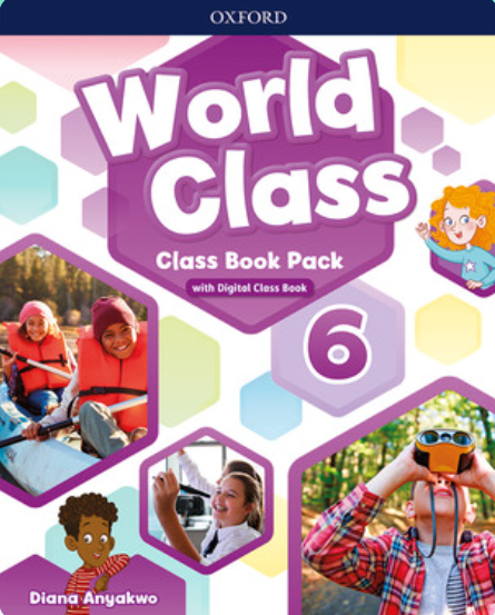 Book cover World Class Digital Class Book 6