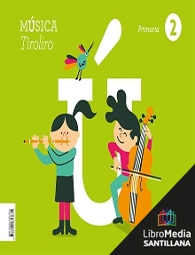 Book cover LM PLAT Alumno Música Tiroliro 2 Primaria Obradoiro