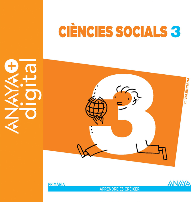 Book cover Ciències Socials 3º VAL ANAYA + Digital