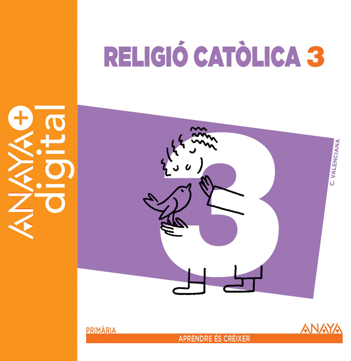 Book cover Religió Catòlica 3º ANAYA + Digital