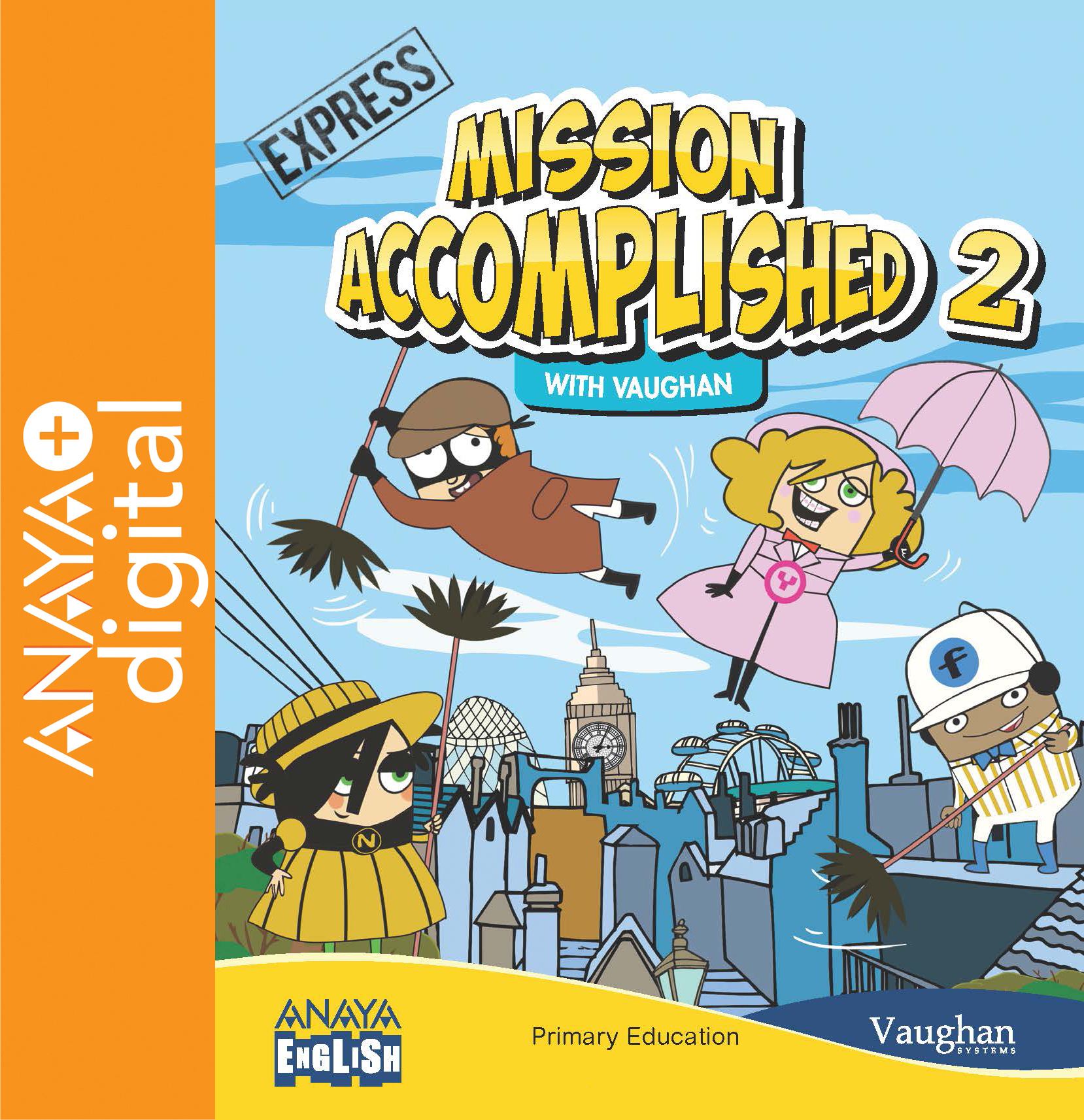 Book cover English Mission Accomplished Express 2º  Primaria