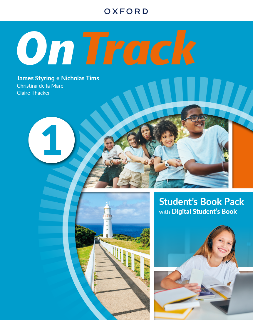 Book cover On Track 1 Digital Student's Book