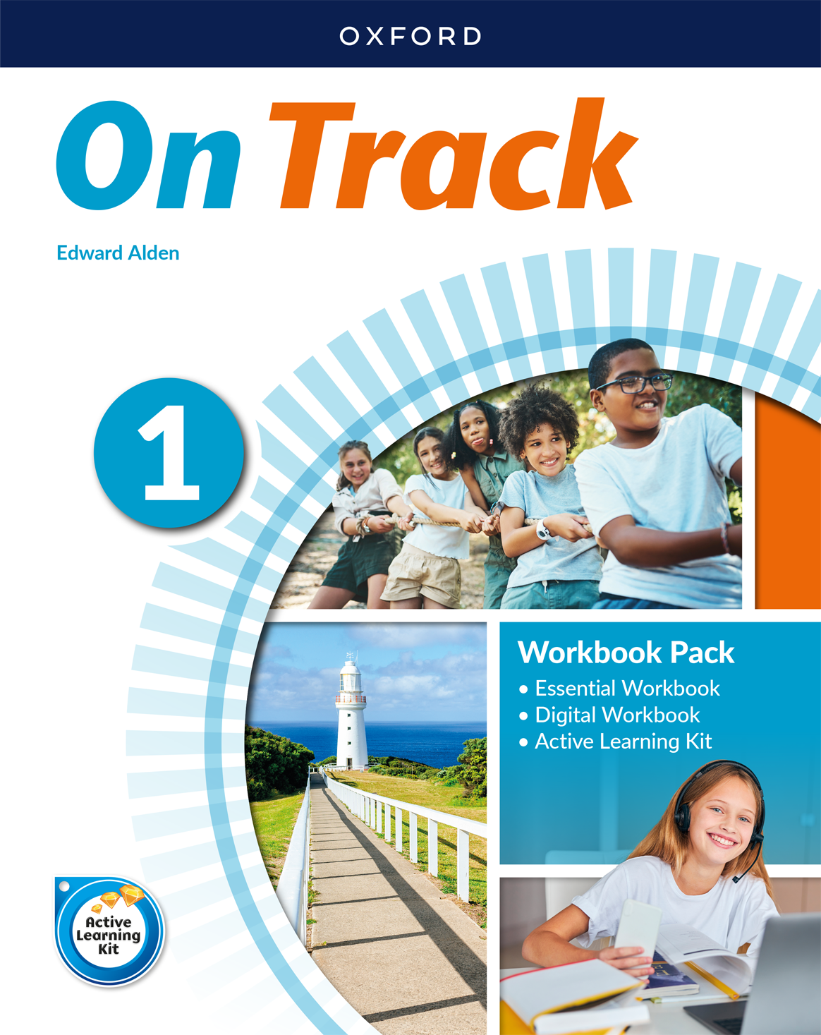 Book cover On Track 1 Digital Workbook