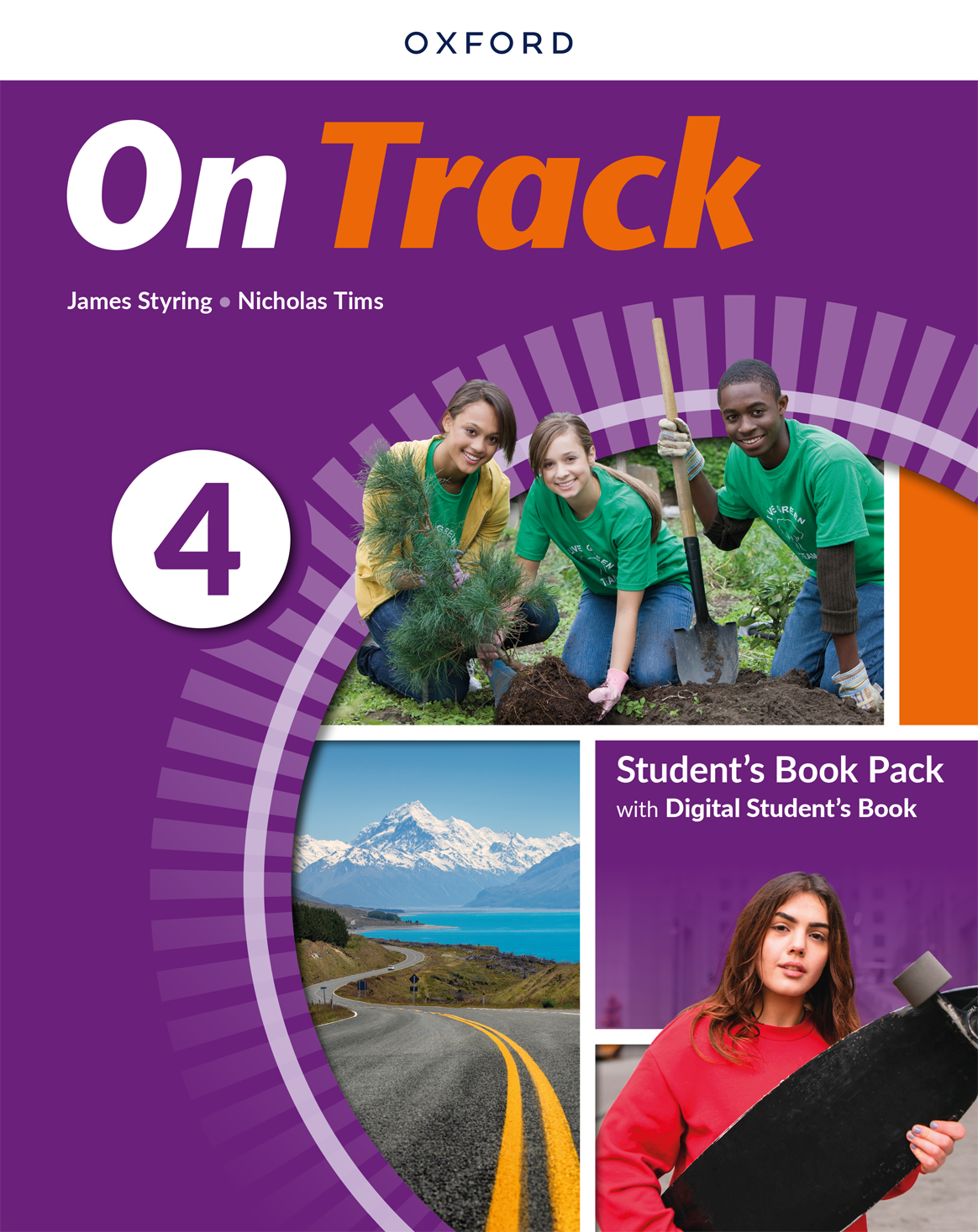 Book cover On Track 4 Digital Student's Book