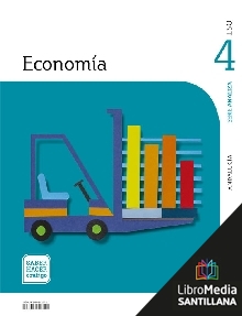 Book cover LM PLAT Alumno Economía 4 ESO Saber Hacer Contigo Grazalema