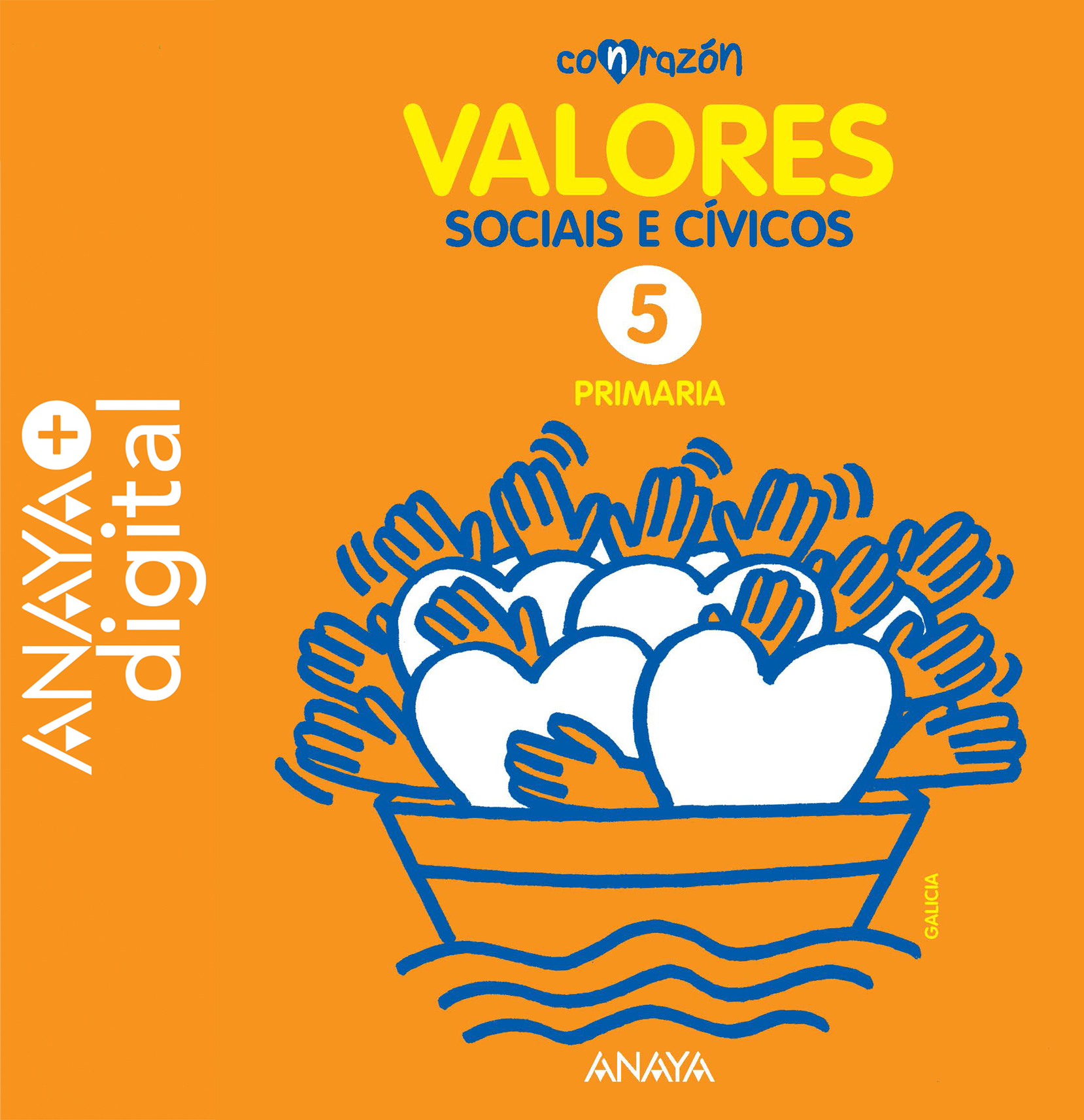 Book cover Valores Sociales y Cívicos 5º