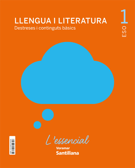 Book cover LDB PLAT Alumne L´essencial Llengua i Literatura 1 ESO Voramar