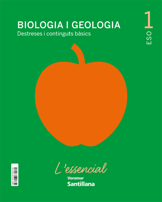 Book cover LDB PLAT Alumne L´essencial Biologia i Geologia 1 ESO Voramar