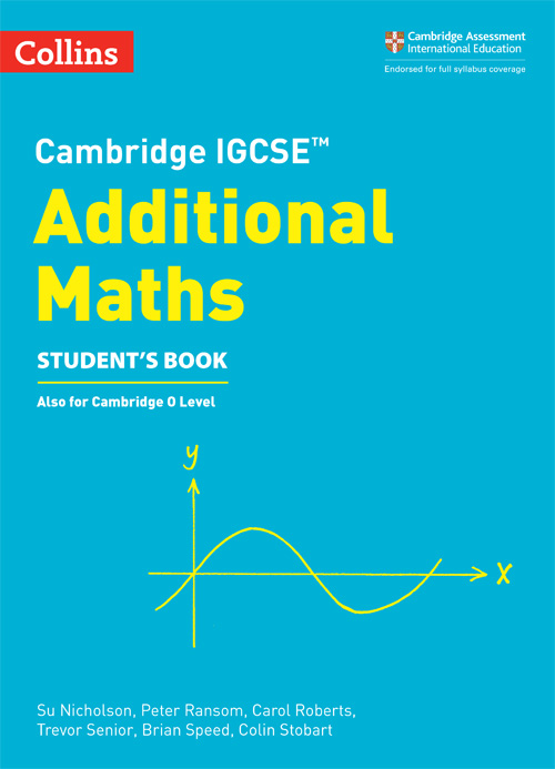 Cambridge IGCSE. Additional Maths