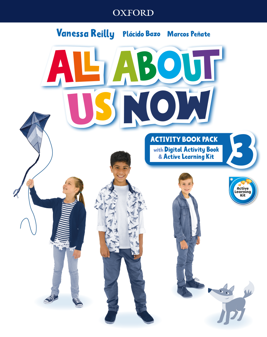 Portada del Libro All About Us Now Digital Activity Book 3