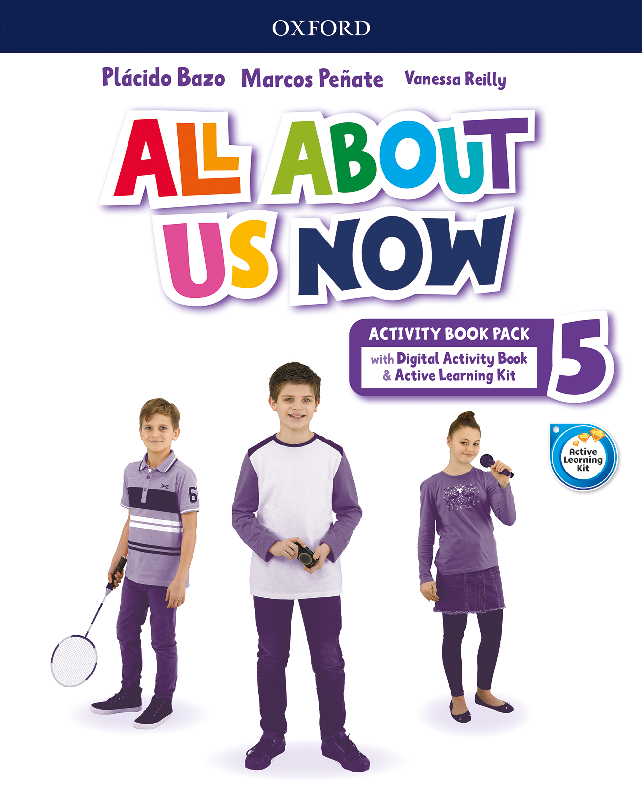 Book cover All About Us Now Digital Activity Book 5