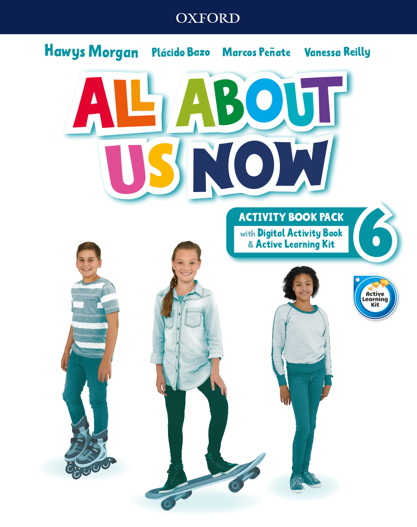 Book cover All About Us Now Digital Activity Book 6