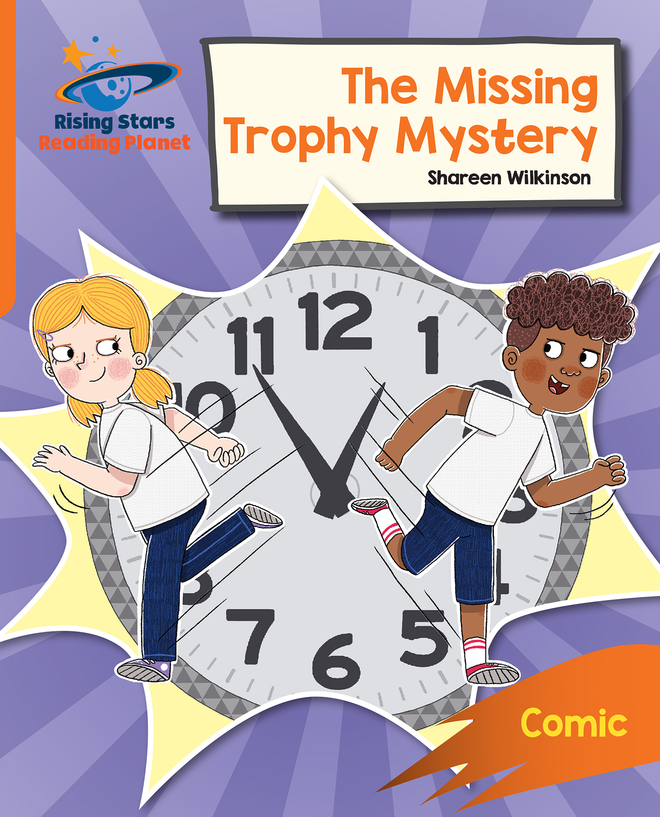 Book cover The missing trophy mistery